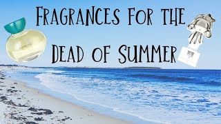 ☀️😎 My Favorite Fragrances for the "Dead of Summer!"🕶🥵🌞 | Perfume Collection 2021