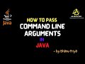 How to pass Command line argument in Java| lec 61| Java Tutorial| BhanuPriya