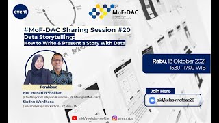 Sharing Session#20: Data Storytelling: How to Write & Present a Story with Data