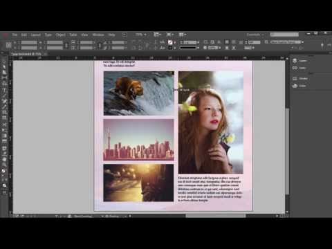 Creating and Applying Master Pages in InDesign Tutorial