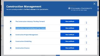 coursera Quiz answers Construction Cost Estimating and Cost Control #construction #estimating