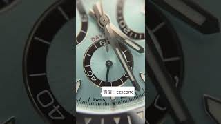 沉浸式体验，高倍镜看高端组装表冰蓝迪迪通拿  #劳力士rolex #daytona