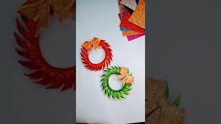 5 min christmas craft ||DIY FoamiranChristmas Craft | Christmastree Decor|Glitter foamiran #shorts