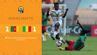 HIGHLIGHTS | Total CHAN 2020 | Round 2 - Group A: Cameroon 1-1 Mali