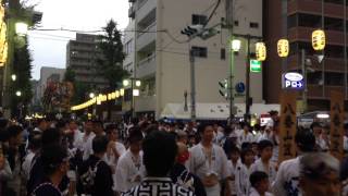 Hakata Gion Yamakasa 恵比寿流 山留め2014(博多祇園山笠)