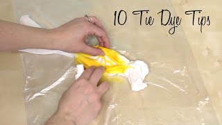 Tips for Using SEI Crafts Tie Dye