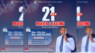 21 DAYS OF PRAYER AND FASTING DAY 16 ||  MORNING DEVOTION || 28TH  JAN 2025