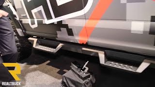 Westin HDX Drop Step Nerf Bars at SEMA