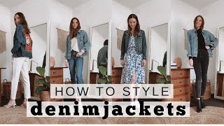 How To Style A Denim Jacket // 13 Denim Jacket Outfit Ideas