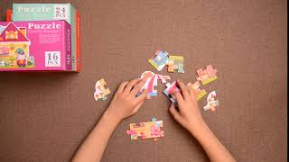 Four In One Beginner Jigsaw Puzzle