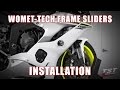 How to install Womet-Tech Frame Sliders on a 2017+ Yamaha R6 by TST Industries