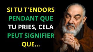 Père Pio : QUE SIGNIFIE LE FAIT QUE QUELQU'UN S'ENDORME EN RÉCITANT LE ROSAIRE ? TU DOIS LE SAVOIR