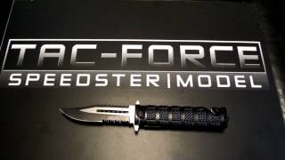 Tac-Force TF-710BK Spring Assist Tactical Folding Knife Product Video