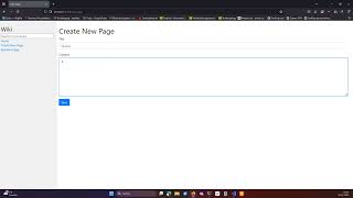 CS50's Web Programming with Python and JavaScript | Project 1 | wiki | Python, Django