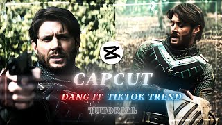 “Trending Now: Dang It TikTok Trend Tutorial in CapCut!💥