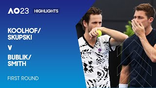 Koolhof/Skupski v Bublik/Smith Highlights | Australian Open 2023 First Round