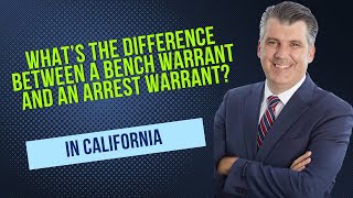 What's The Difference Between A Bench Warrant And An Arrest Warrant? #legaltip