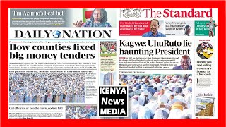 Newspaper Headlines of Daily Nation, The Standard, The Star & People Daily, 11-04-2024