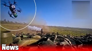 Who will win? Leopard 2 vs. two Russian tanks🔥Ukraine war footage