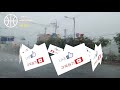 1분 여행 ♨️폭염과 열대야에 힘들어 하는 당신을 위한... 빗소리 1 min. vacation rain drop on expressway driving