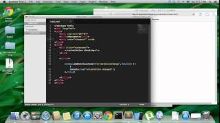 javaScript Device Orientation Change Event 720p