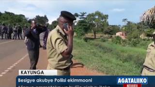 Besigye akubye Poliisi ekimmooni