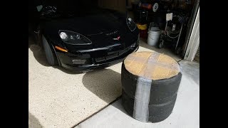 Corvette c6 z06 New Hoosier a7 tires plus set up for autox event by froggy