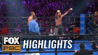 Caleb Plant emotional after winning world title for his late daughter | HIGHLIGHTS | PBC ON FOX