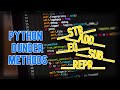 You Should Know Python Dunder/Magic Methods!