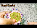 Flower Tutorial/Easy Flower  Design#crochet #flower #crochet #rakhi #rakshabandhan #handmade#khushi