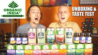 Organic India Teas \u0026 Supplements | Unboxing \u0026 Taste Test