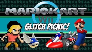 The Mario Kart Wii Glitch Picnic! | Mario Kart Wii Glitches | MikeyTaylorGaming