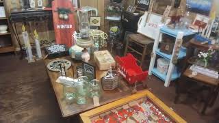 Great finds when you step back in time in a antique store.