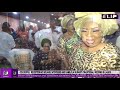 colourful reception at bolanle atoyegbe and damilola subair s traditional wedding in lagos