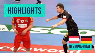 Highlights Österreich - Deutschland "Wir fahren zu Olympia" I Dyn Handball
