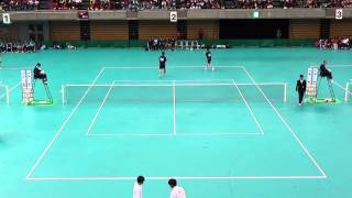 '14 全日本高等学校選抜ソフトテニス大会　男子 2回戦 8-2