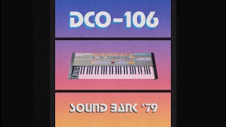 Cherry Audio DCO-106 - Sound Bank '79