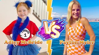 Adley McBride VS Payton Myler Transformation 2025 ★ From Baby To Now