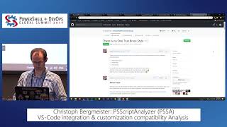 PSScriptAnalyzer (PSSA) VS-code integration & customization... by Christoph Bergmeister