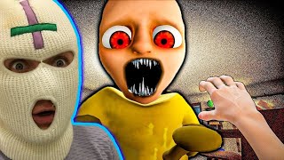 ЛЫСЫЙ СКИБИДИСТ В ЯРОСТИ ?! ИГРА The Baby In Yellow