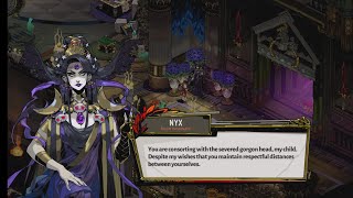 Nyx found out Zagreus is consorting with Dusa - Hades