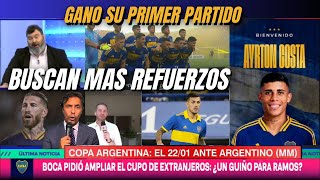 NOTICIAS DE BOCA HOY Gano en su primer partido del 2025 Riquelme sigue buscando REFUERZOS