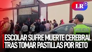 ESCOLAR sufre muerte cerebral tras tomar pastillas por RETO VIRAL | #LR