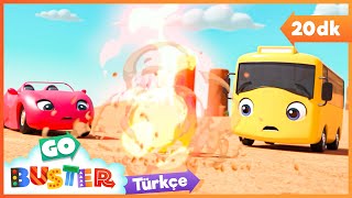 Patlayan Volkana Dikkat! | Go Buster Türkçe - Çocuk Çizgi Filmleri