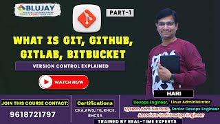 What is Git, GitHub, GitLab, Bitbucket | Version Control Explained | Part-1 #git #bitbucket