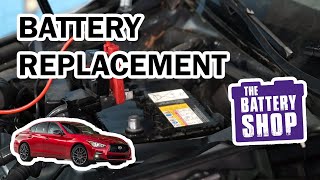 INFINITI Q50,Q60,Q70 | QX50,QX60,QX70 | Q70L | M35,M37 | G25,G35,G37 (2008-19) - New Battery Install