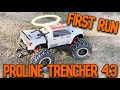 PROLINE TRENCHER TRAXXAS XMAXX FIRST RUN!! 🚜💨💨