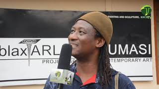 Crazinist Artist admires KNUST Artworks- Blaxtarlines