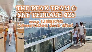 DIY HONG KONG VLOG PART 3: THE PEAK TRAM, SKY TERRACE + MAY LIBRENG OBSERVATION DECK DITO!