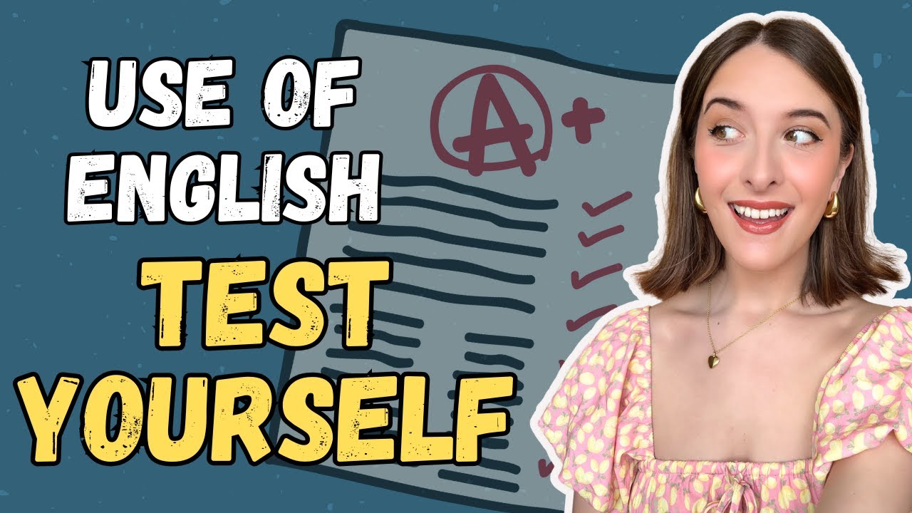 Take An English Test How Good Is Your Use Of English Youtube